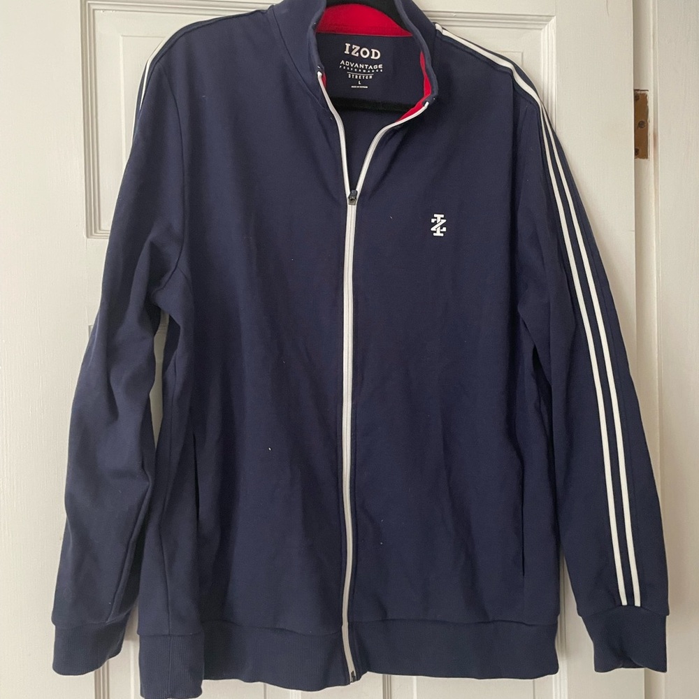 IZOD Men's Navy Zip-Up Jacket